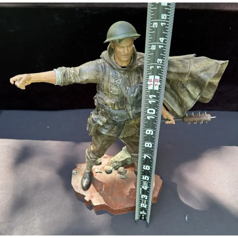 Battlefield 1 Action Figure Statue Collectors Edition -As Is -No Box